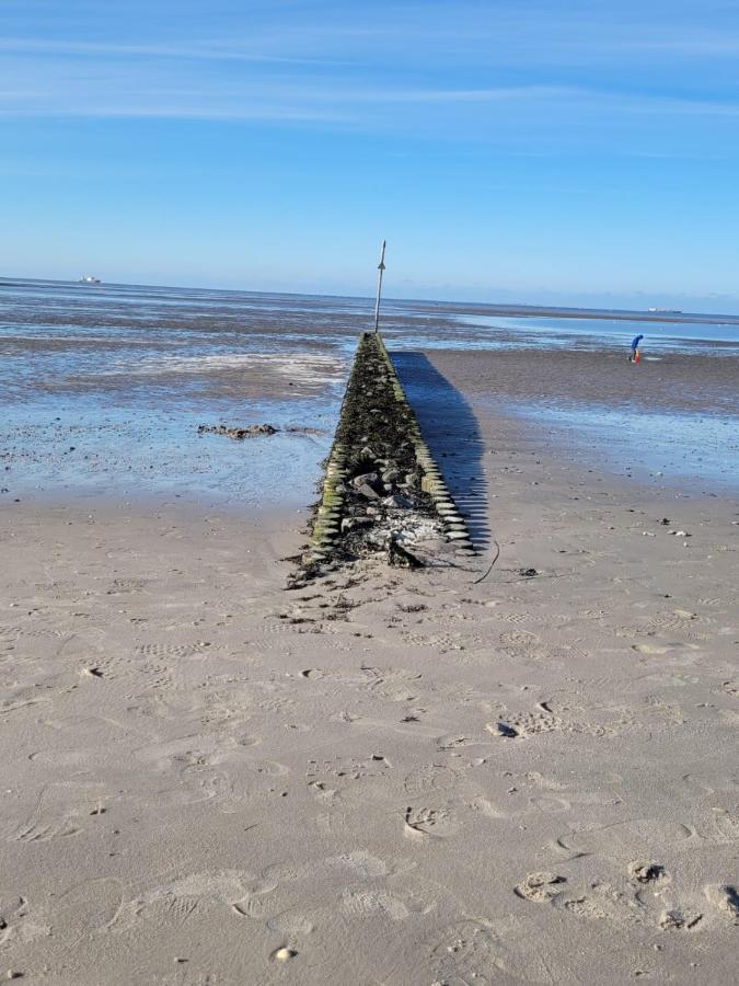 Strandkajuete Hooksiel Шиллиг Экстерьер фото