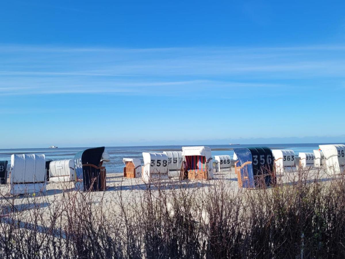 Strandkajuete Hooksiel Шиллиг Экстерьер фото