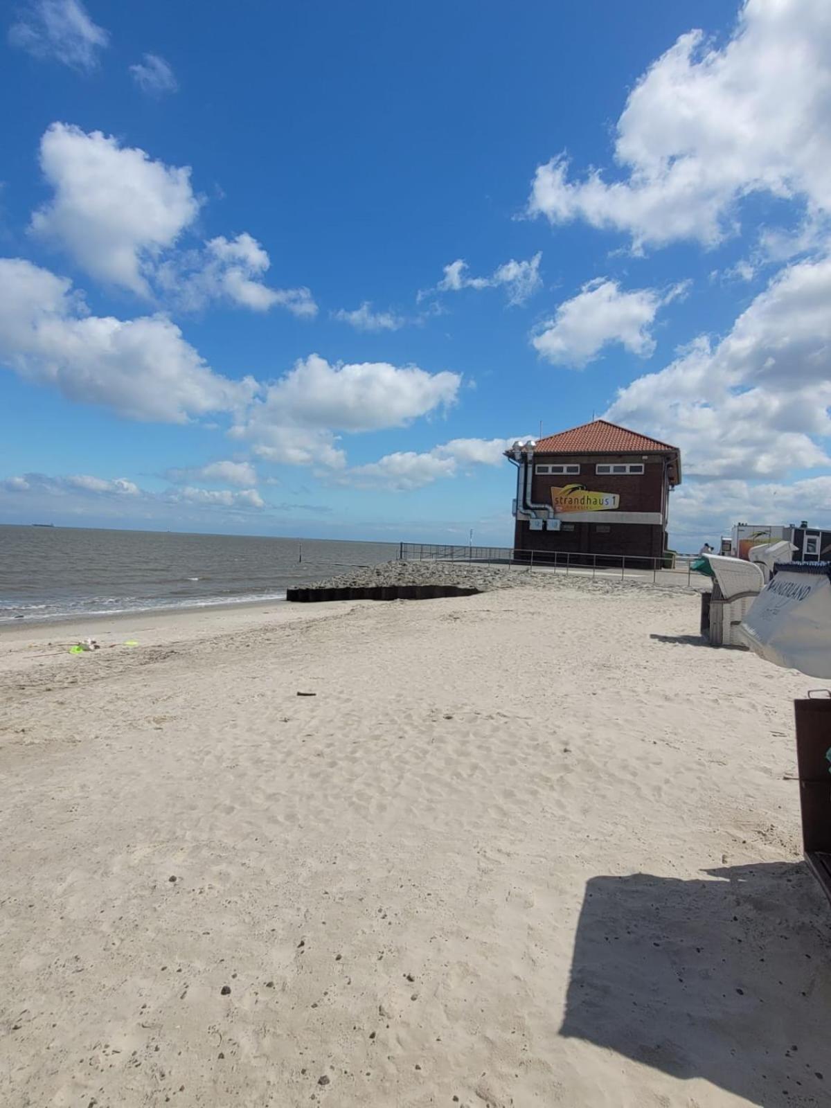 Strandkajuete Hooksiel Шиллиг Экстерьер фото